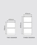 Steelco A3 | 3 Drawer Filing Cabinet