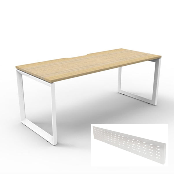 Deluxe Loop Straight Desks