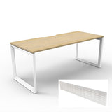 Deluxe Loop Straight Desks