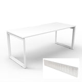 Deluxe Loop Straight Desks