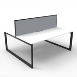 Deluxe Loop Back to Back Desks - 2 person